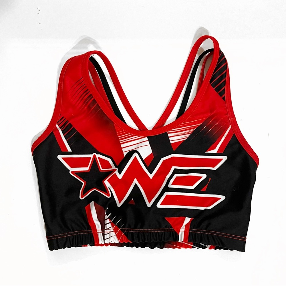 woodlands elite cheer sports bra
